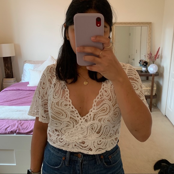 Cord Lace Top - Picture 1 of 2